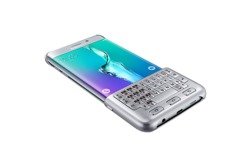 Etui Klawiatura SAMSUNG Galaxy S6 Edge Plus Keyboard Cover Silver Oryginalny Nowy