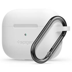 Etui SPIGEN Apple Airpods Pro Silicone Fit White Białe Case