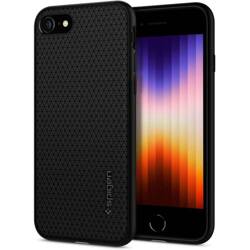 Etui SPIGEN Liquid Air Apple iPhone SE 2022 2020 7 8 Black Czarne Case