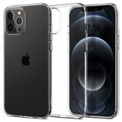 Etui SPIGEN Liquid Crystal iPhone 12 12 Pro Crystal Clear Przeźroczyste Case