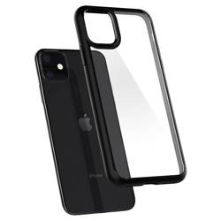 Etui SPIGEN iPhone 11 Ultra Hybrid Czarne Black Case Apple