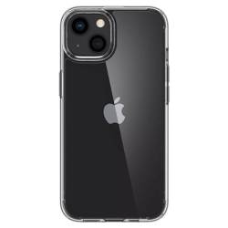 Etui iPhone 13 Spigen Ultra Hybrid Crystal Przezroczyste Clear Case + Szkło Hartowane Full Cover Spigen