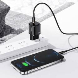 Ładowarka Sieciowa USAMS 1xUSB-C T36 Mini PD3.0 20W Fast Charging CC124TC02 US-CC124 Biały