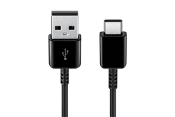 Oryginalny Kabel SAMSUNG Długi 1,5m Galaxy S21 S22 A53 A54 USB-C 1,5M  EP-DG930IBE Czarny Blister