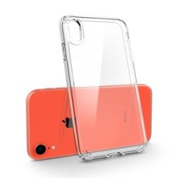 SPIGEN Ultra Hybrid Apple iPhone XR Etui Przezroczyste Clear + Szkło SPIGEN Case