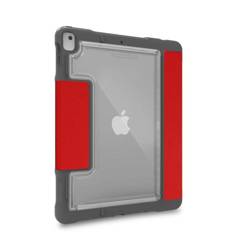 STM Dux Plus Duo - Etui pancerne iPad 10.2" (2021-2019) MIL-STD-810G z funkcją ładowania Apple Pencil (Red)