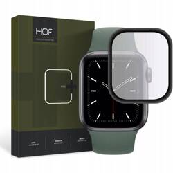 Szkło Hybrydowe HOFI Hybrid Glass Apple Watch 4 5 6 SE 40mm Black Czarne