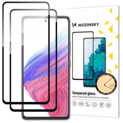 Wozinsky Full Glue Tempered Glass szkło hartowane Samsung Galaxy A54 5G 9H na cały ekran z czarną ramką