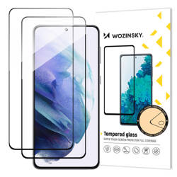 Wozinsky Full Glue Tempered Glass szkło hartowane Samsung Galaxy S23+ 9H na cały ekran z czarną ramką