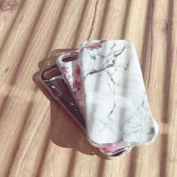 Wozinsky Marble żelowe etui pokrowiec marmur Samsung Galaxy M51 różowy