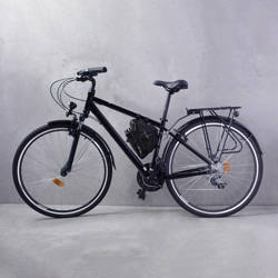 Wozinsky torba rowerowa pod ramę 1,5l czarna (WBB23BK)